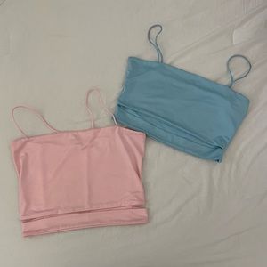Two crop tops